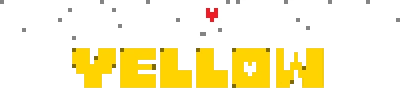 UNDERTALE Yellow's logo