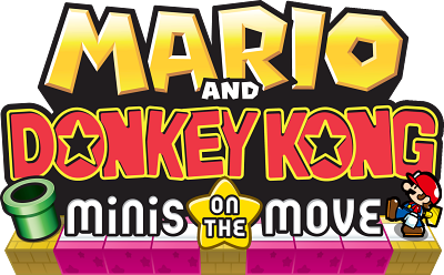 Mario and Donkey Kong: Minis on the Move's logo