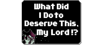 What Did I Do to Deserve This, My Lord!?'s logo