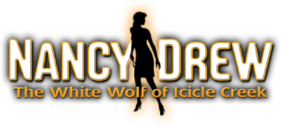 Nancy Drew: The White Wolf of Icicle Creek's logo