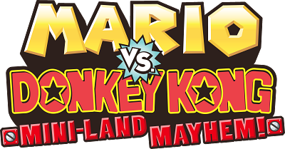 Mario vs. Donkey Kong: Mini-Land Mayhem!'s logo
