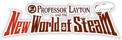 Professor Layton and the New World of Steam's cover