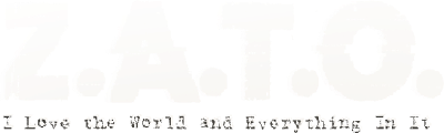 Logo of Z.A.T.O. // I Love the World and Everything In It