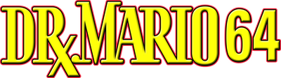 Dr. Mario 64's logo