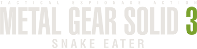Metal Gear Solid 3: Snake Eater's cover