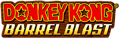 Donkey Kong Barrel Blast's logo