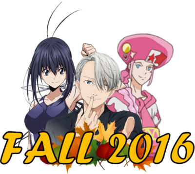 Fall 2016 Anime's cover