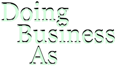 Doing Business As's cover