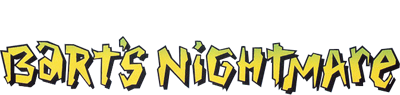 The Simpsons: Bart's Nightmare's cover