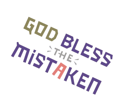 God Bless the Mistaken's logo