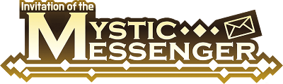 Invitation of the Mystic Messenger's logo