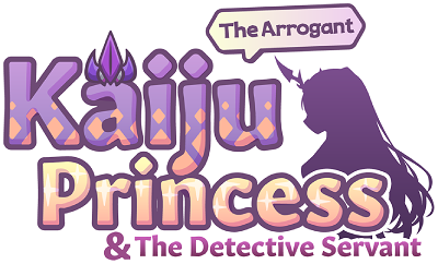 The Arrogant Kaiju Princess and The Detective Servant's cover