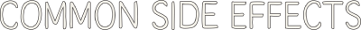 Common Side Effects's cover