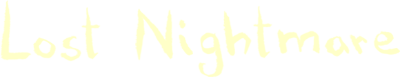 Lost Nightmare's cover
