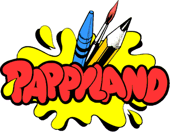 Pappyland's logo