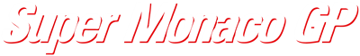 Super Monaco GP's cover