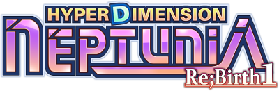 Hyperdimension Neptunia Re;Birth1's logo