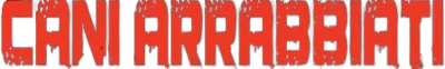 Cani arrabbiati's cover