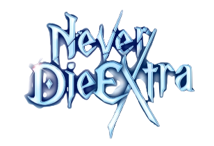 Never Die Extra's logo