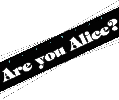 Are You Alice?'s cover