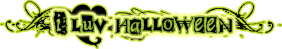 I Luv Halloween's cover