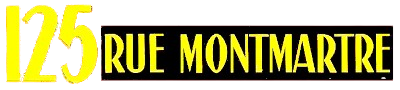 125, rue Montmartre's logo