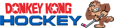 Donkey Kong Hockey's logo