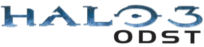 Halo 3: ODST's logo