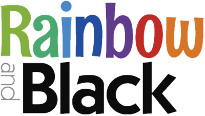 Rainbow and Black's logo