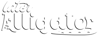 Later Alligator's logo