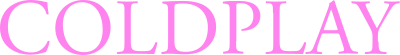 Coldplay's logo