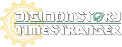 Digimon Story Time Stranger's logo