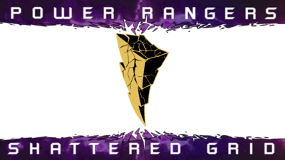Power Rangers: Shattered Grid's cover