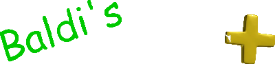 Baldi's Basics Plus's logo