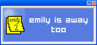 Emily is Away Too's cover