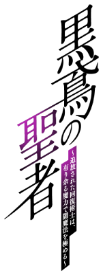 Kurotonbi no Seija ~Tsuihou sareta Kaifuku Jutsushi wa, Ariamaru Maryoku de Yami Mahou wo Kiwameru~'s cover