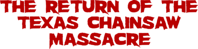 The Return of the Texas Chainsaw Massacre's cover