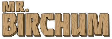Mr. Birchum's logo