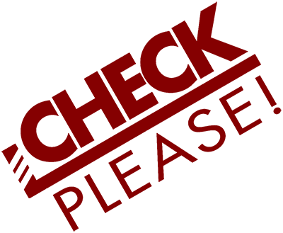 Check, Please!'s logo