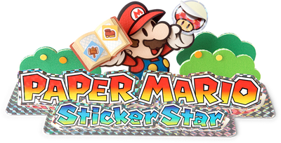 Paper Mario: Sticker Star's logo