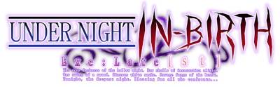 Under Night In-Birth's cover