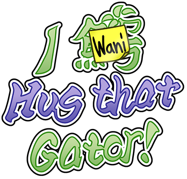 I Wani Hug that Gator!'s logo