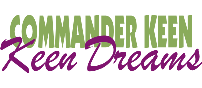 Commander Keen in Keen Dreams's logo