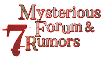 Mysterious Forum and 7 Rumors's cover