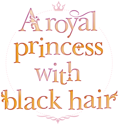 A Royal Princess with Black Hair's cover
