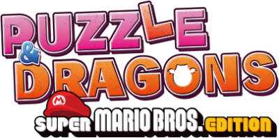 Puzzle & Dragons: Super Mario Bros. Edition's logo