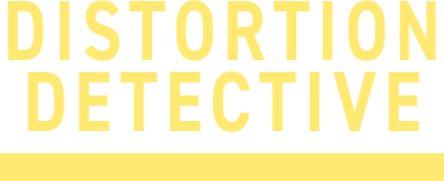 The Distortion Detective's logo