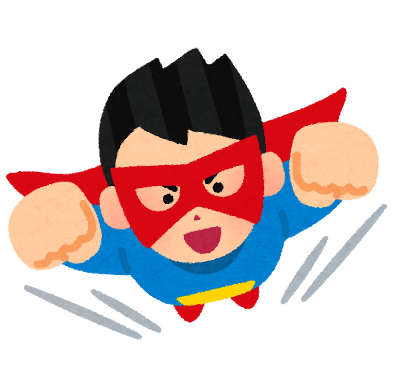 Superhero's image
