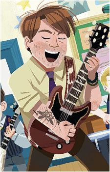 Dewey Finn from School of Rock