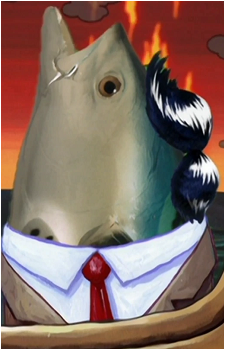 Realistic Fish Head